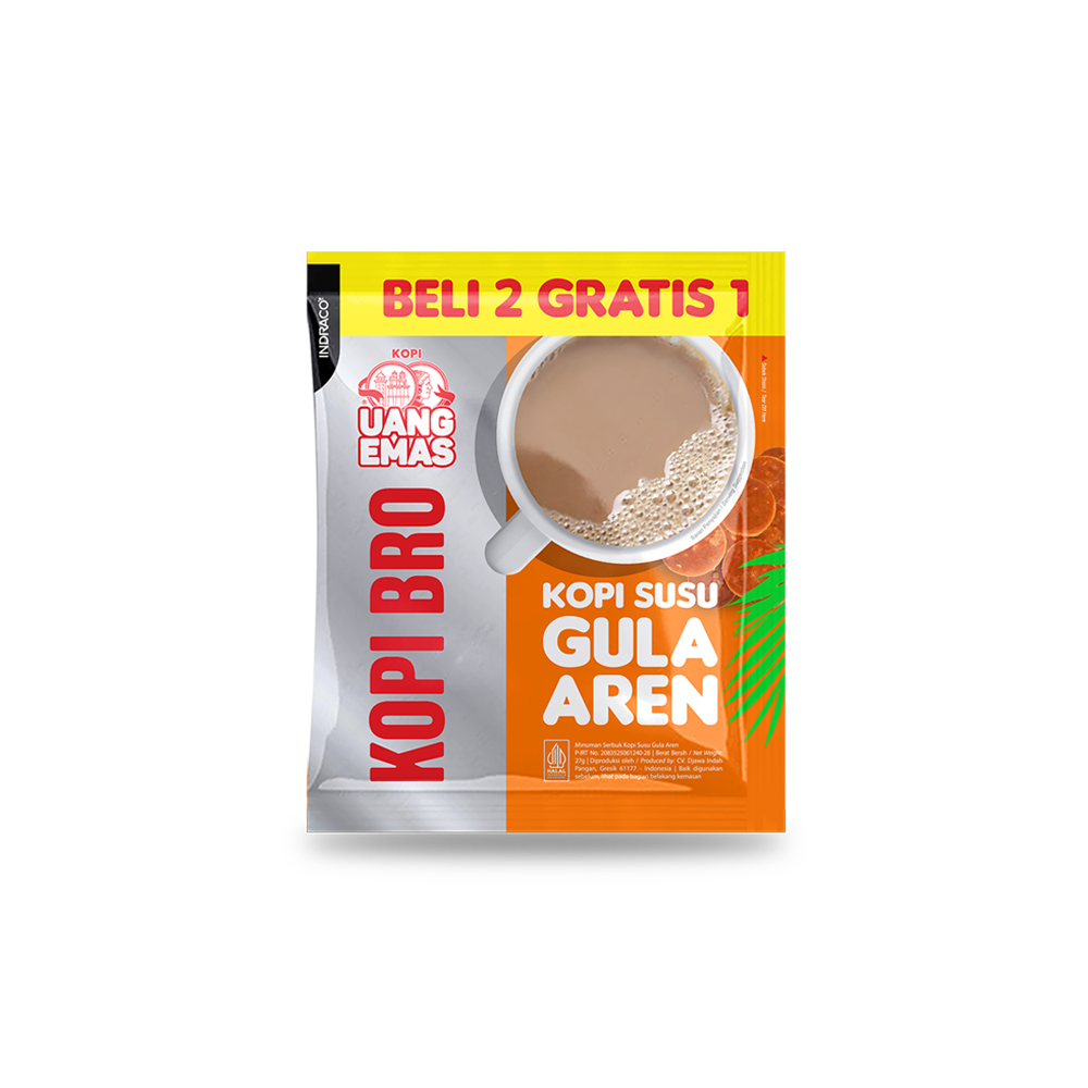 Uang Emas Kopi Bro Kopi Susu Gula Aren
